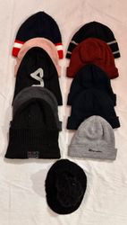 Fila and champion beanie