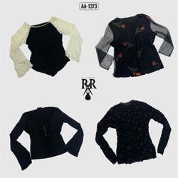 Y2k Gothic Full Sleeve Tops (AA-1373)
