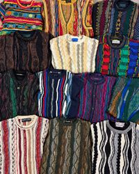Vintage Coogi Style Knitwear Sweaters