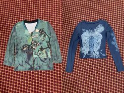 Y2k mix tops