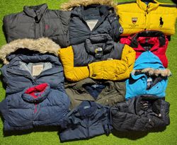 11PC Branded Winter Jacket Bundle | Polo Ralph Lau..