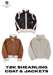 Y2K Suede & Shearling Jackets & Coat - EV2297
