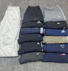 Nike and Adidas track pant