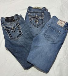 Miss Me, True Religion & Rock Revival Jeans – Grad..