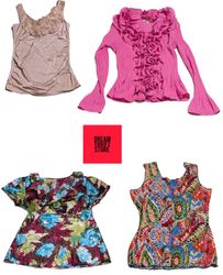 DESIGNER SUMMARY COLOR PATTERN TOP'S BRAND'S INCLU..
