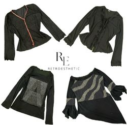 Y2K Nature vibe Girl Full Sleeve Top RE-3545