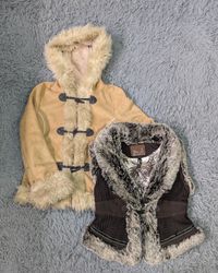 ***Y2K Shearling & Suede Winter Jackets – Coat Mix