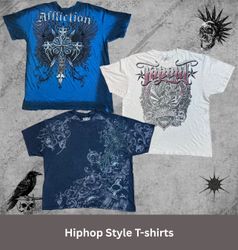 Y2K Printed T-Shirts including Affliction
