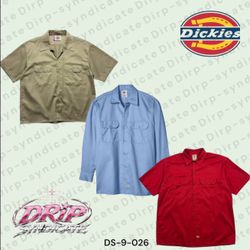 Dickies Short & Long Sleeve Work Shirts | double p..