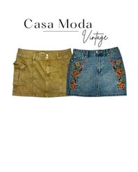 100826-1 Denim mini skirts 15 pcs