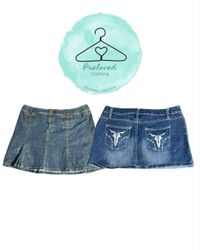 Denim midi skirts 15 pcs (170726-16)