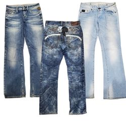 women's Y2K Bootcut Flared Branded jeans