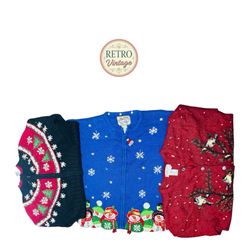 Christmas vintage & unique jumper style |E|