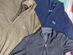 Boss Sweaters full zipe 1/4 zipe mix