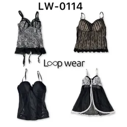 Y2K Lingerie Core Lace Bustiers & Corset Tops