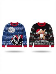 (FV-2360) Vintage style  Christmas Sweater Bundle ..
