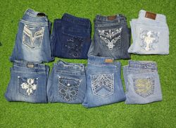 VIGOSS AND OTHER MIX BRANDS JEANS (B 74)