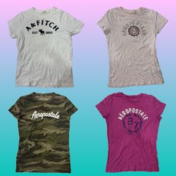 Y2K Abercrombie & Aeropostale Baby Tees (RS-85)