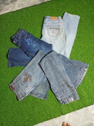 ZCO AND OTHER BRAND JEANS WOMAN WEAR JEANS FLARE B..