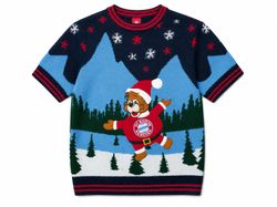 Christmas Printed Knit Sweater