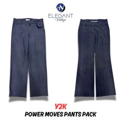 Y2K Power Moves Cotton Pants - EV0253