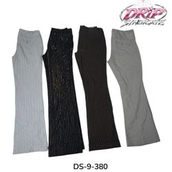 Pantaloni in poliestere eleganti per uno stile quo..