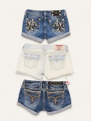 Miss Me/True Religion/Rock Revival Shorts [TD-518]