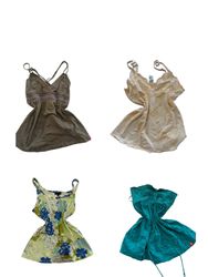 Y2K Whimsical Smocked Cami-ST-351