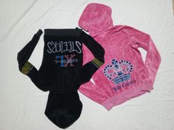 Vintage Juicy Couture Pink Velour Zip Hoodie | Y2K..