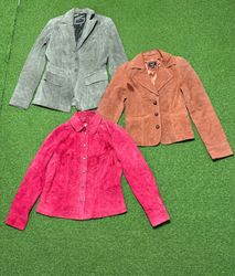 Yv1209 Suede Leather Jacket 11P