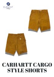 Shorts cargo en style Carhartt upcyclés - EVR0252