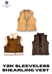 Y2K Shearling VestCoat - EV2272