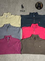 Pull zippé 1/4 Premium Polo Ralph Lauren