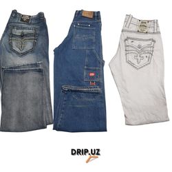 Y2K Branded Women Jeans - Rock Revival, True Relig..