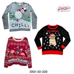 Chandails et cardigans de Noël fantaisie