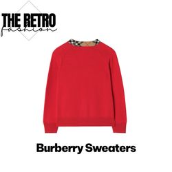 Burberry sweater’s.         #737