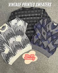 🔴Pulls imprimés vintage - (05/10)