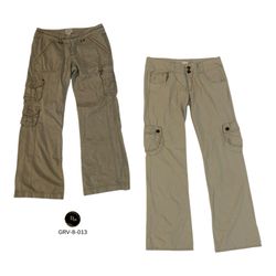 Women’s High Waist Cargo Pants – Premium Retro Y2K..