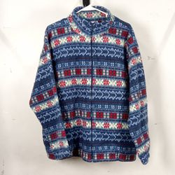 VINTAGE PATTERNED FLEECE ZIP - UP - BUNDLE 02