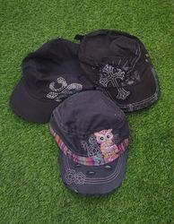 Stylish Y2K Mixed Cadet & Rhinestone Cap Lot | Ass..