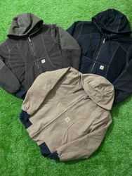 Upcycle Carhartt hoodie jacket