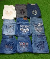 Y JEANS AND OTHER BRAND MINI MICRO SKIRT (C 379)