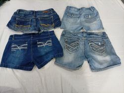 CR10899 Y2K Mini Denim Shorts