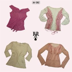 Y2k Baby In Pink Mix Tops (AA-1362)