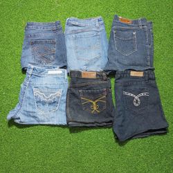 WALLFLOWER AND OTHER BRAND MINI MICRO SHORTS(C 407..