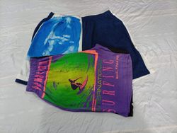 CR10914 Upcycled Printed Shorts