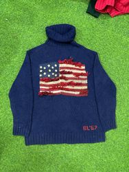 Bear & Flag Sweaters
