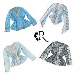 Y2K Unique Girl Printed Full Sleeve Tops RW-2449