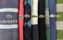 Premium Lacoste Authentic Mixed Sweater