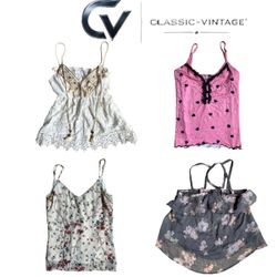 Y2K cami tops
